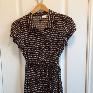 Deer Print Dress